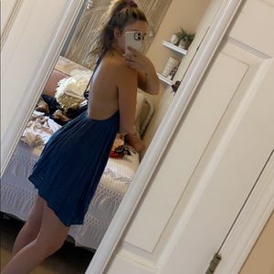 Backless boutique dress